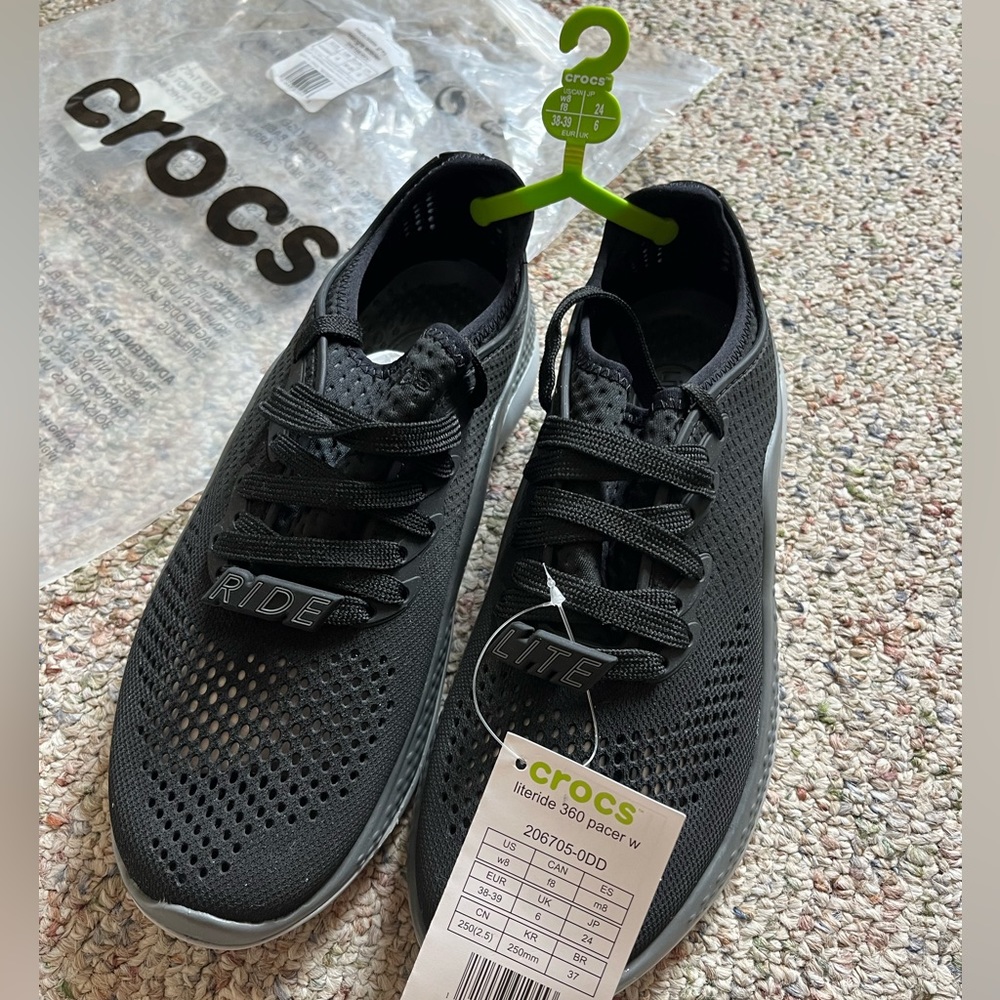 Crocs Womens Literide 360 Pacer, size 8